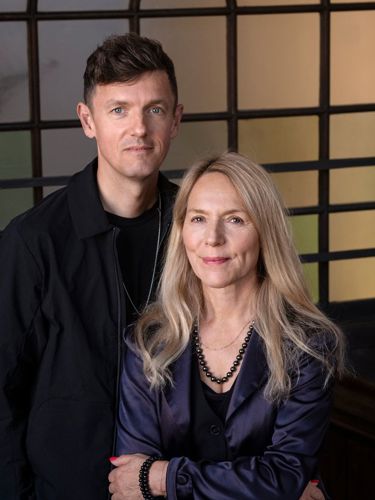 Alberte Winding og Andreas Fuglebæk